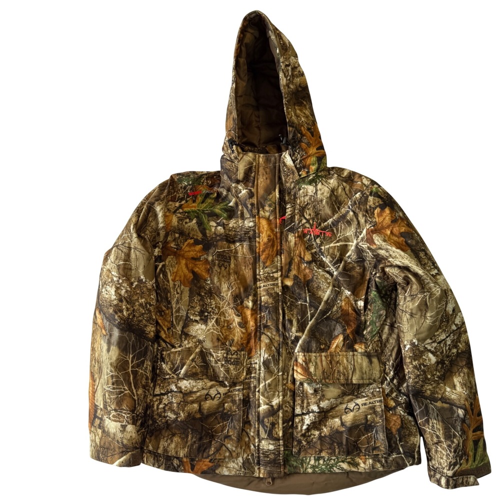 Habit Cedar Branch Insulated Parka Size L Realtree Edge Camo Hunting Jacket NWT